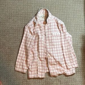 MUJI Pink Gingham Pajamas